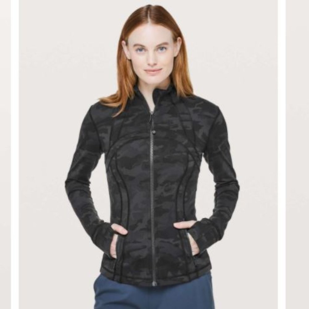 Nwt RARE Lululemon Define Jacket Sz 4 Camo